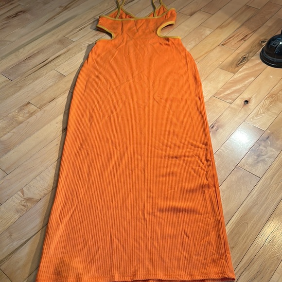 NWT Reformation Lilou Midi Bodycon Cut-Out Dress - Picture 13 of 13